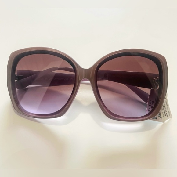 Maurices Lavender Round Sunglasses - Picture 2 of 3